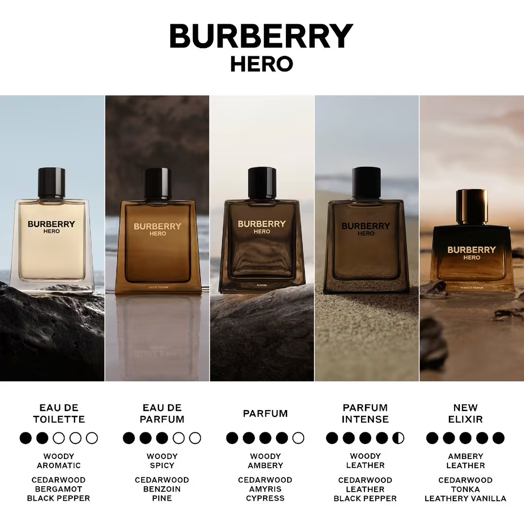 Burberry Hero EDT 3.4 oz